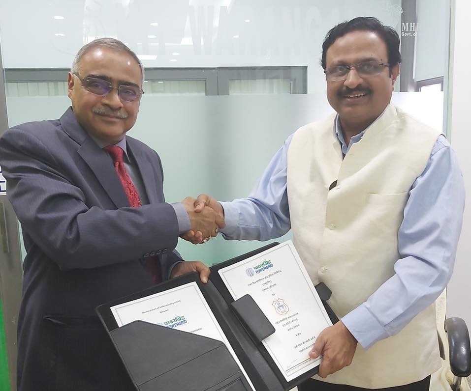 POWERGRID signed an MoU with NIT Warangal