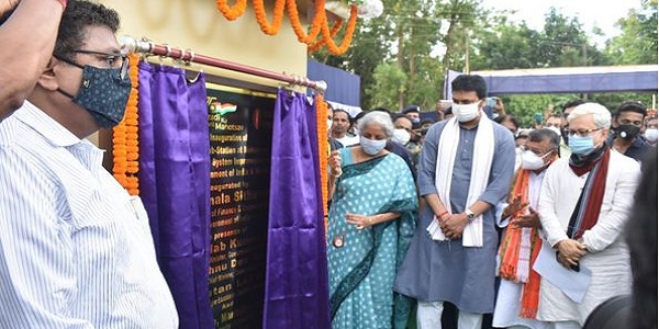 Finance Minister Nirmala Sitharaman inaugurates newly constructed Mohanpur Sub-station in Tripura