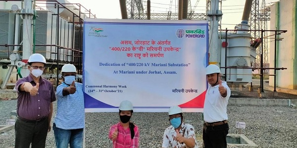 PowerGrid upgrades Assam’s New Mariani Sub-station