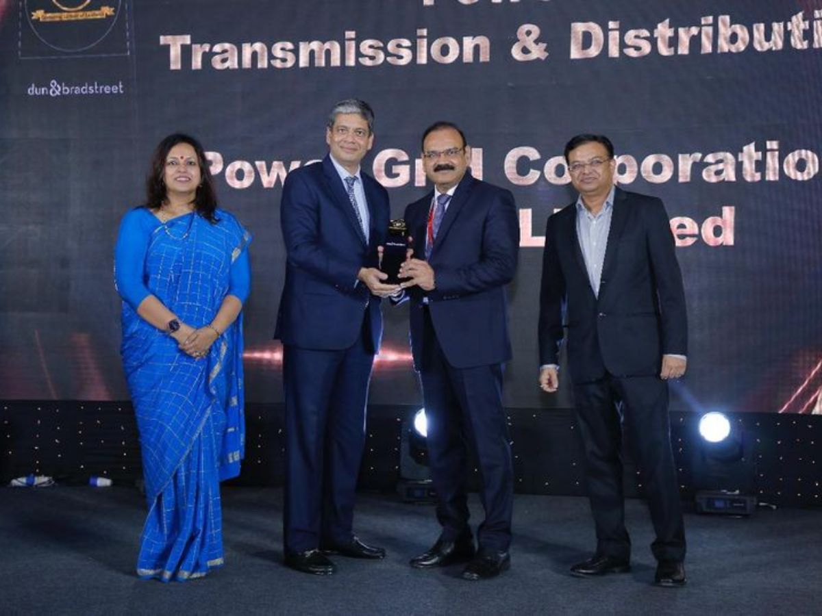 PowerGrid is among Top 500 companies in Power sector