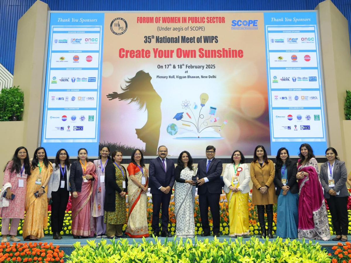 POWERGRID Honored as Best Enterprise (Maharatna Category) - 2nd Runners Up