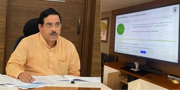 Pralhad Joshi reviews meeting on Coal India projects
