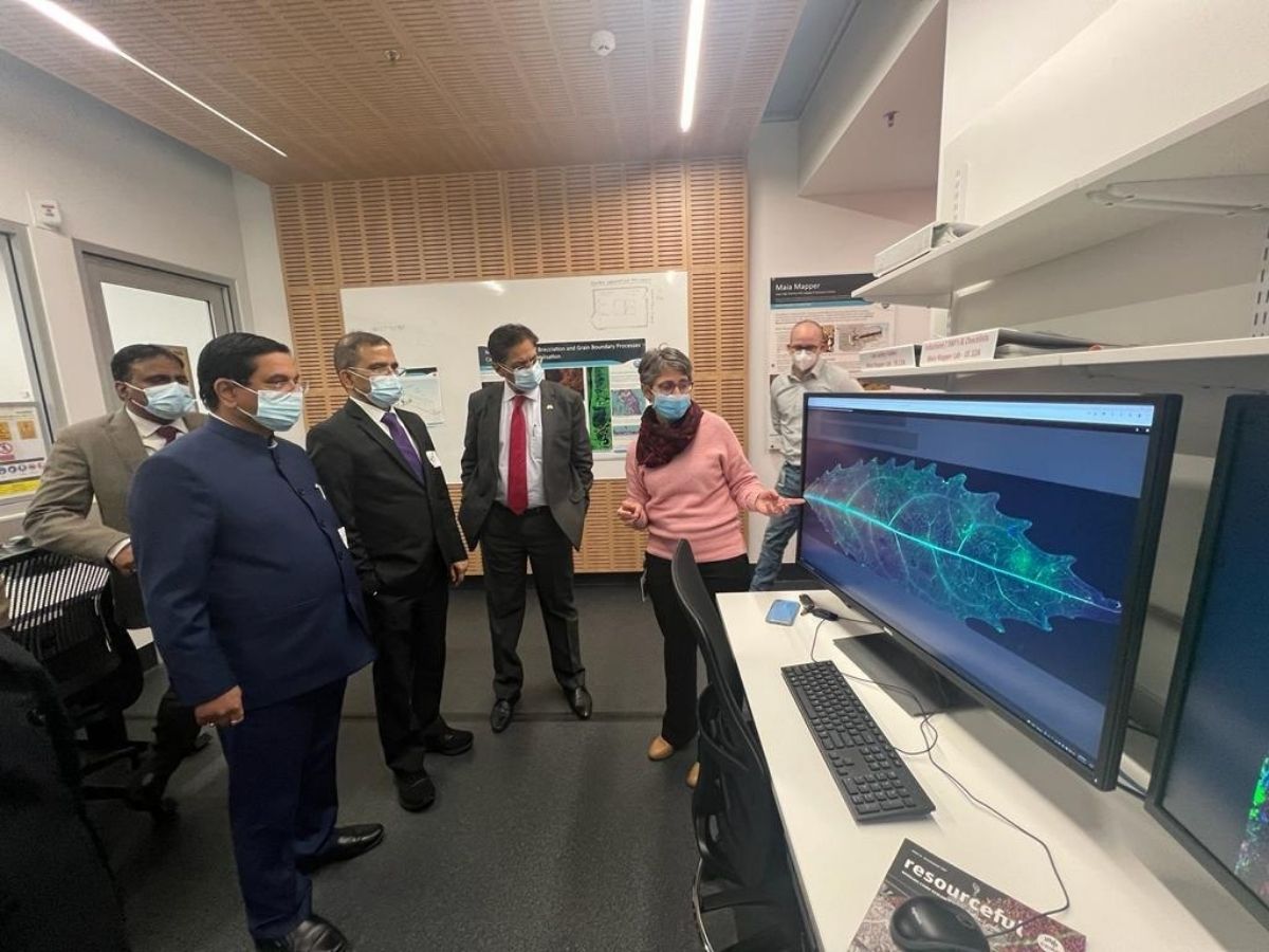 Pralhad Joshi visited Australia's national science agency, CSIRO