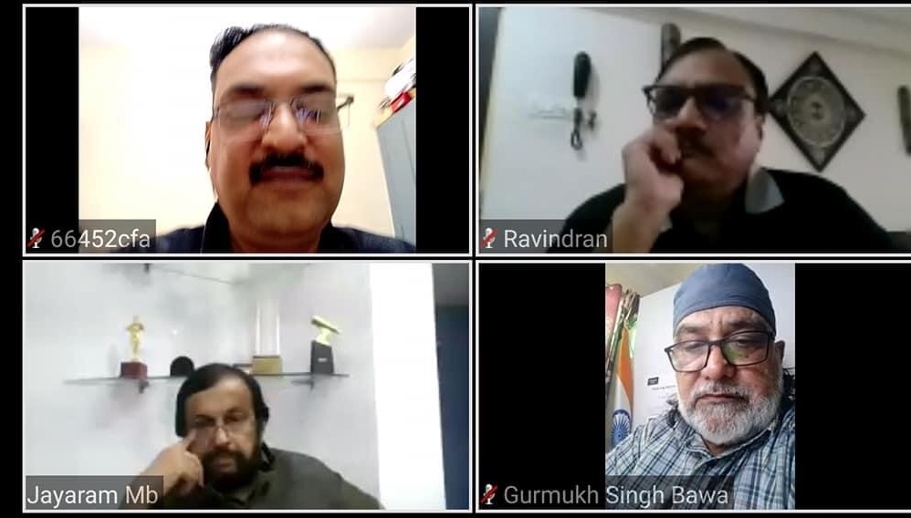 Webinar on Decoding PR with eminent personalities