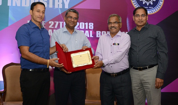 District Collector Presents Award to RINL under CSR