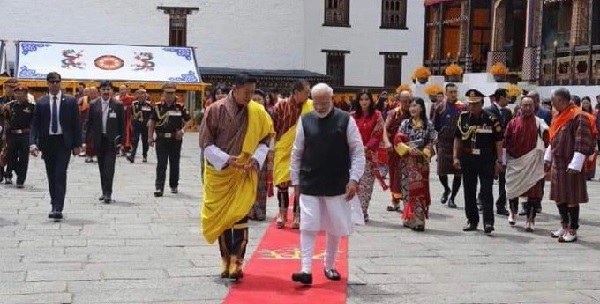PM Shri Modi honoured with Bhutan’s highest civilian award, 'The Order of the Druk Gyalpo'