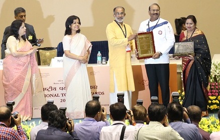 The Ashok awarded with National Tourism Award