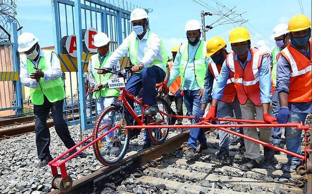NTPC Simhadri develops rail cycle