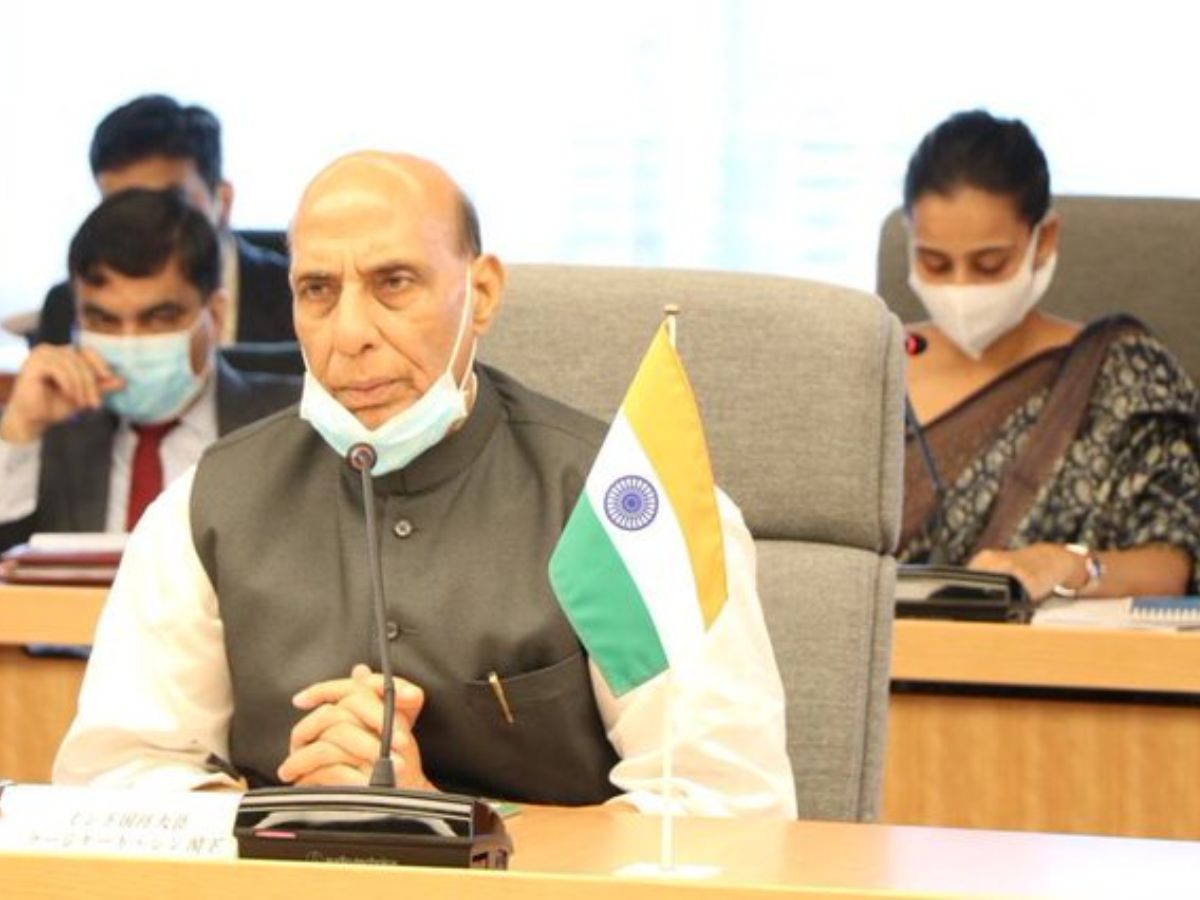 Rajnath Singh reviews defence cooperation with Japan Defence Minister