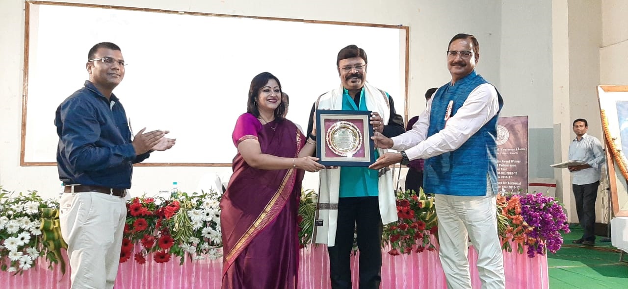 Shri Rana S. Chakravarty Director Marketing Hec awarded with prestigious Eminent Engineer Award