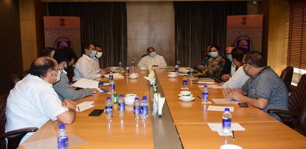 Steel Minister's Jammu visit; Met various delegations on the second day