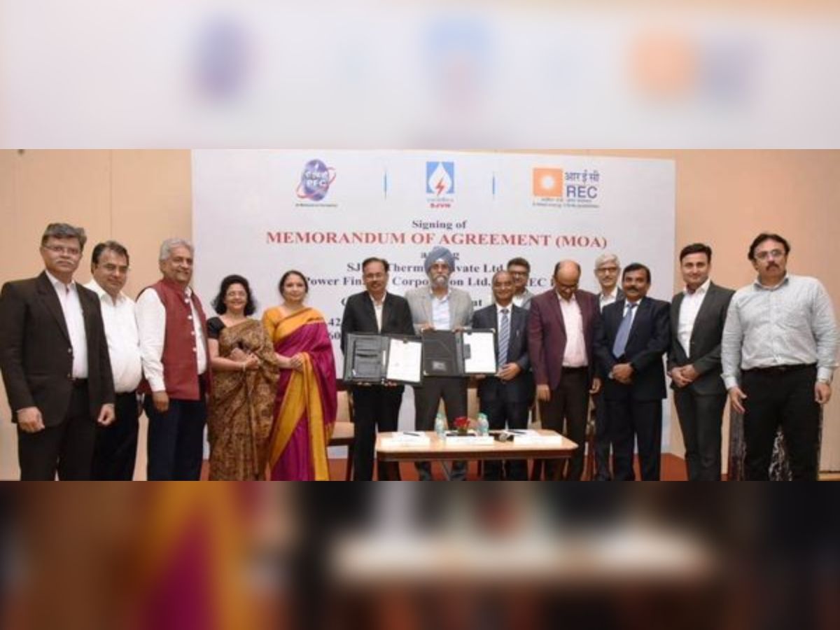 REC, PFC signs agreement with SJVN to finance coal based Buxar Thermal Power Plant