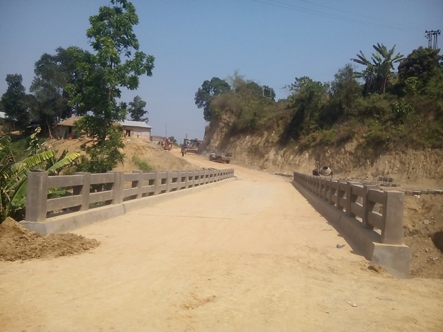 Rural Roads in Tripura under implementation by HSCL