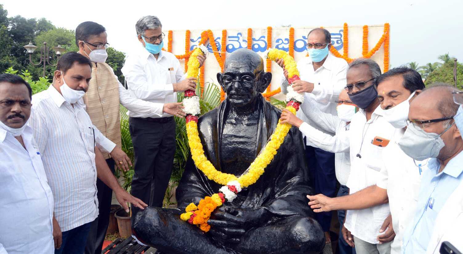 RINL Celebrates 151st Jayanti of Mahatma Gandhi