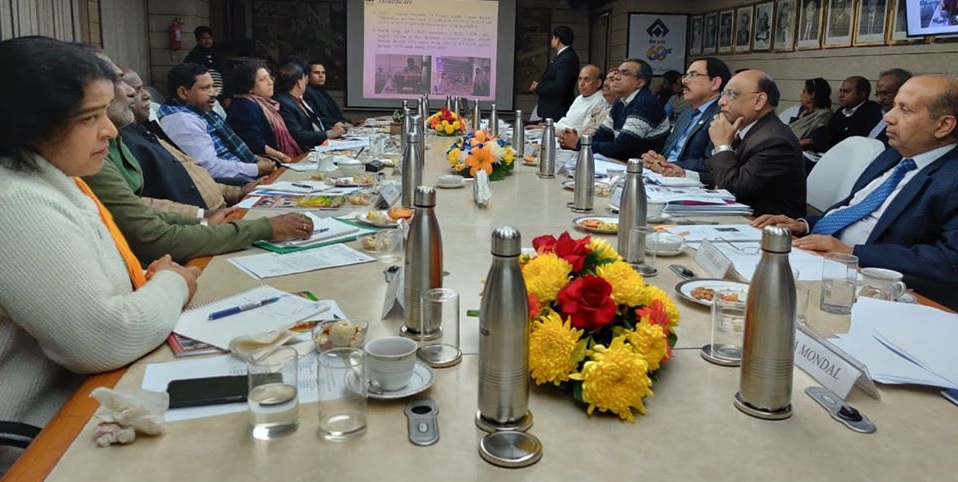 National commission for scheduled castes held a review meeting