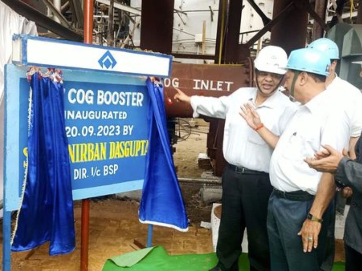 SAIL inaugurates New Coke Oven Gas Booster at Bhilai Steel Plant
