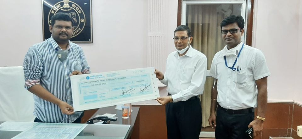 SAIL Contributes Rs. 1 Crore to CM Relief Fund