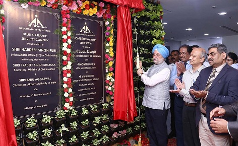 Aviation minister inaugurates Delhi Airports new ATC Tower