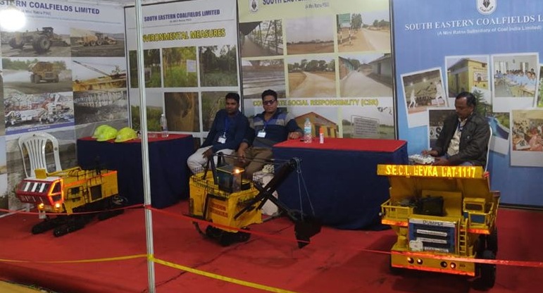 SECL has displayed the latest mining technology used in SECL