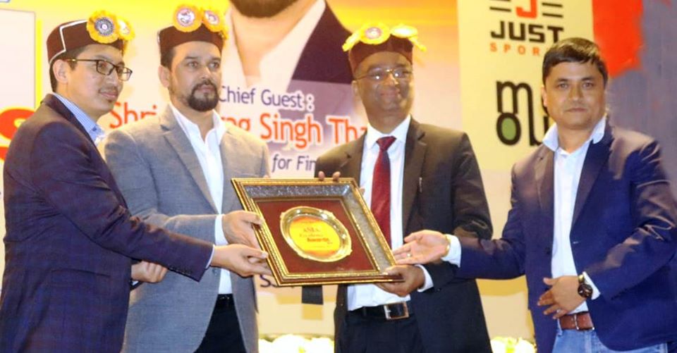 Shri Nand Lal Sharma CMD SJVN Awarded ASIA Excellence Award
