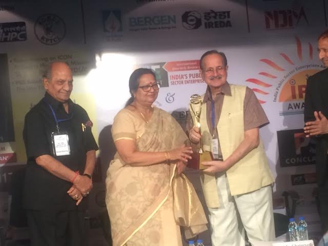 Life time achievement Award Presented to Shri S. K. Chaturvedi