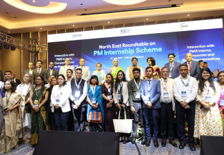 Hon’ble Finance Minister Visits NTPC Stall, Interacts with North-East Interns under Prime Minister’s Internship Scheme in Shillong