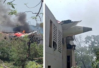 Ahmedabad Plane Crash: Air India Flight bound for London Crashes, Casualties Feared