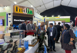 BEL showcasing its latest products at Indo Defence Expo 2025