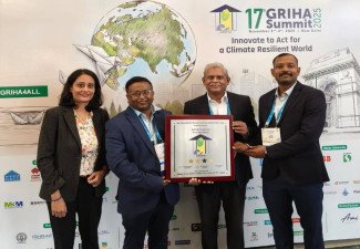 GRID-INDIA, NERLDC’s Guwahati Office conferred prestigious GRIHA Four-Star Green Building Certification