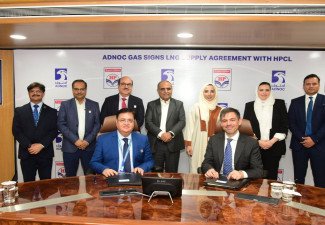 HPCL and ADNOC Gas signed 10-year LNG supply agreement