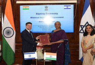Indiya da Isra'ila sun rattaba hannu kan yarjejeniyar zuba jari a kasashen biyu