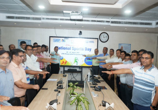 National Sports Day Observed at NTPC Coal Mining HQ
