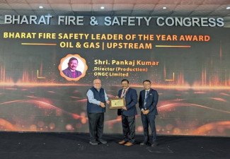ONGC Director (Production) awarded with 'Bharat Fire Safety Leader of the Year – Oil & Gas (Upstream)'