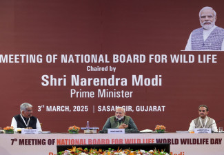 PM Modi chairs 7th meeting of National Board for Wildlife on 3rd March in Gir