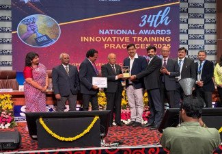 Powergrid wins 1st Prize at ISTD’s 34th National Award