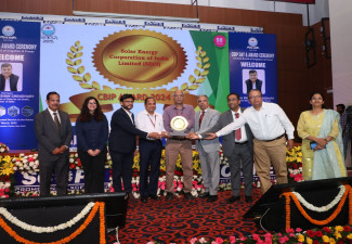 SECI receives CBIP Award for Best Contribution in Solar Energy