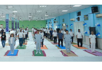 THDC India Limited Celebrated 11th International Yoga Day with Enthusiasm and Spirit