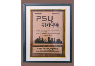 CMD GRSE, Honoured with 'PSU Samarpan Award 2025'