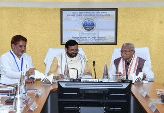 Power Minister Manohar Lal reviews nuclear power project implemented by NPCIL