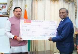 THDC India contributes Rs. 1 Crore to CM Relief Fund, Uttarakhand