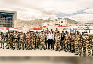 Molulasetulo oa AAI, Vipin Kumar, o ile a lekola Boema-fofane ba Leh