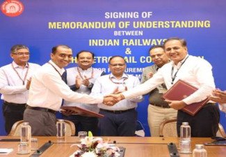 DMRC en Indian Railways tekenje MoU