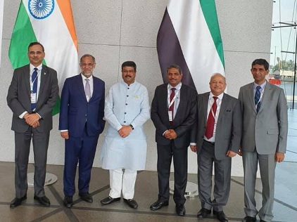 Dharmendra Pradhan leads Indian Delegation