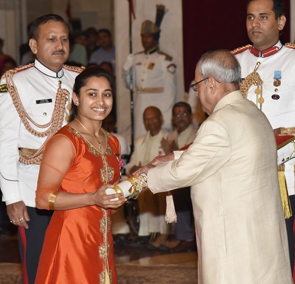  Padma Shri Award to Ms. Dipa Karmakar