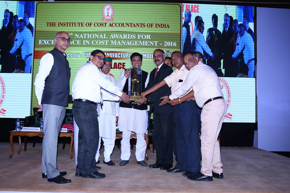 CEL Bags National Awqard for Excellence in Cost Management.