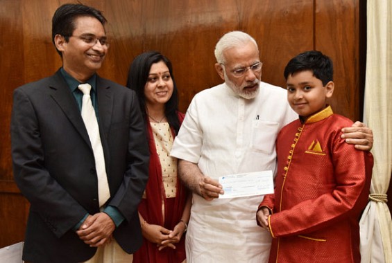 NRI student donates prize money for Indian Army Welfare Fund