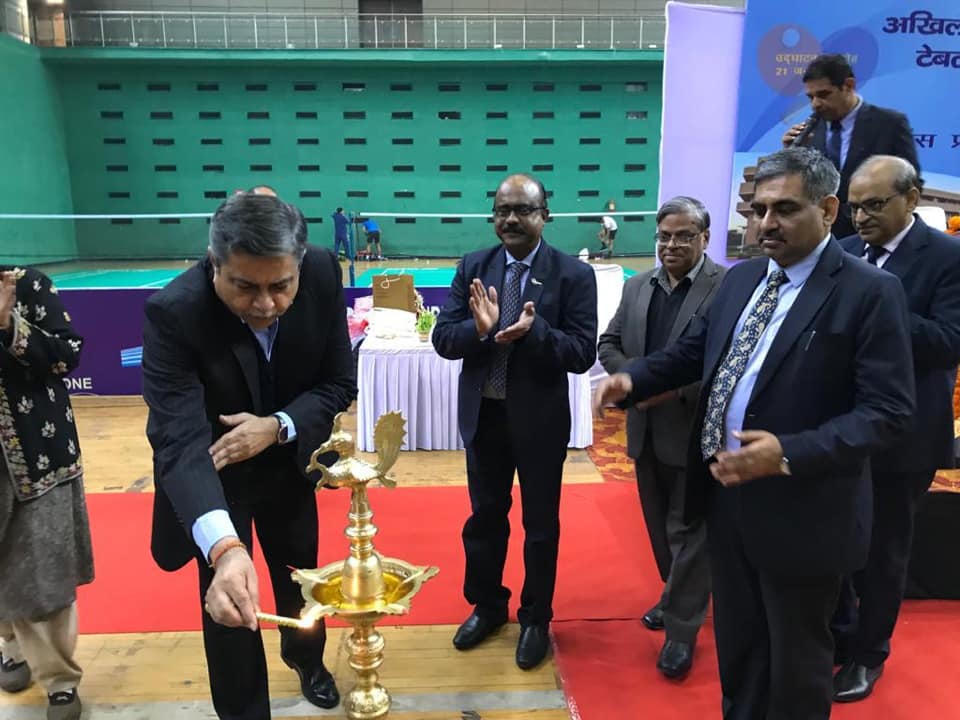 Shri Arvind Singh Chairman AAI Inaugurated Inter Zonal TT Tournament
