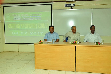 NLCIL Organizes Series of Workshops on GST to enlighten Stake holders Vendors and Contractors