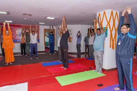3rd International Yoga Day in DVC