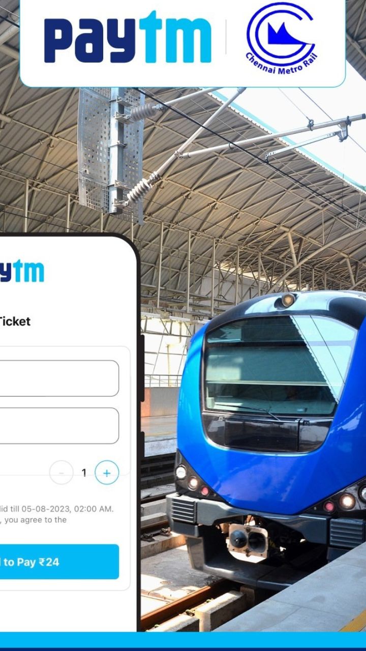 Paytm and Chennai Metro Rail Limited have partnered to launch QR code-based ticketing.